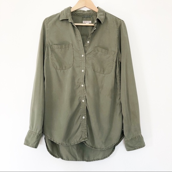 Target Tops - 🌿 3 for $25 | Merona | Olive Utility Shirt
